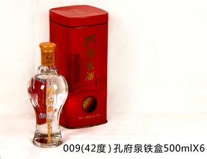 孔府泉铁盒/500ml/42度