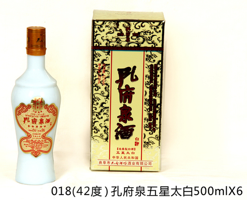 孔府泉五星太白/500ml/42度