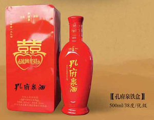 孔府泉喜酒龙凤呈祥/500ml/38度